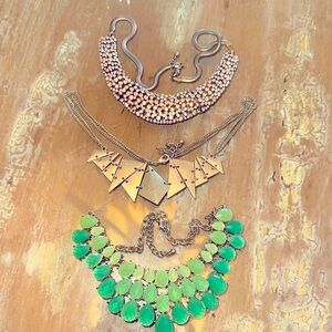 Set of 3 Statement Necklaces​​